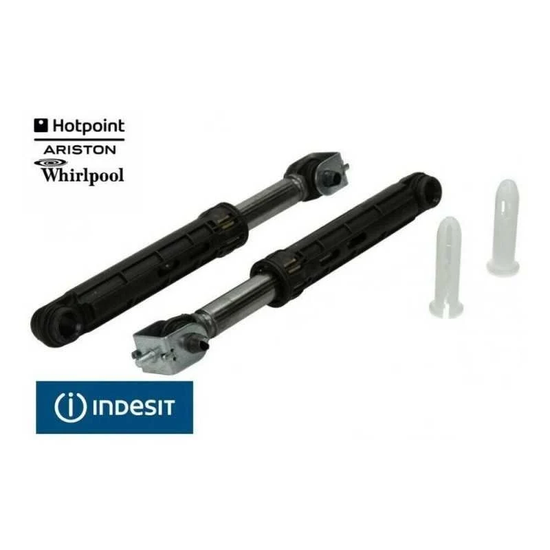 KIT 2PZ AMMORTIZZATORI LAVATRICE ARISTON INDESIT CON STAFFETTE C00309597 - Ariston Indesit