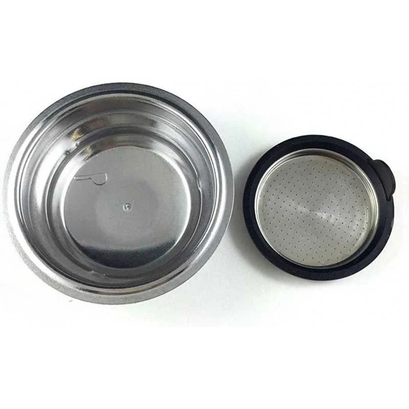 FILTRO PORTA CAFFE 1 TAZZA MACCHINA ESPRESSA DE LONGHI ORIGINALE 61,5mm - De Longhi