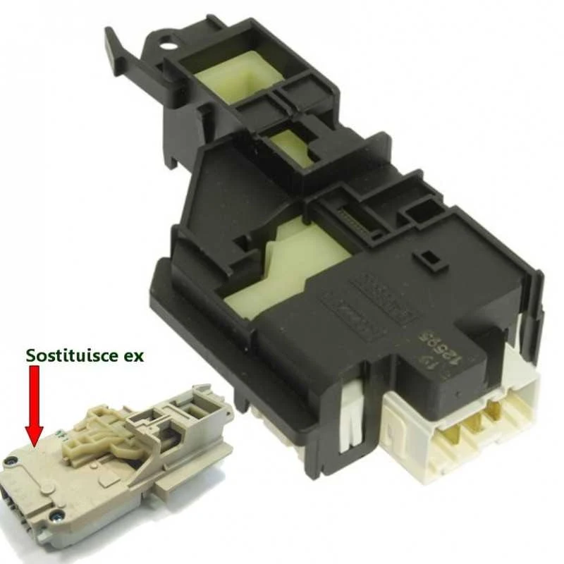 BLOCCO PORTA SERRATURA PORTA OBLO' LAVATRICE ELECTROLUX REX AEG ZANUSSI 14622291 - Electrolux Rex Aeg Zoppas