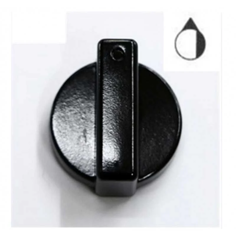 MANOPOLA POMELLO PIANO COTTURA CANDY SOVRANA ESTERNO 35 NERO GAMBO 6 2 - Candy Hoover Iberna Zerowatt