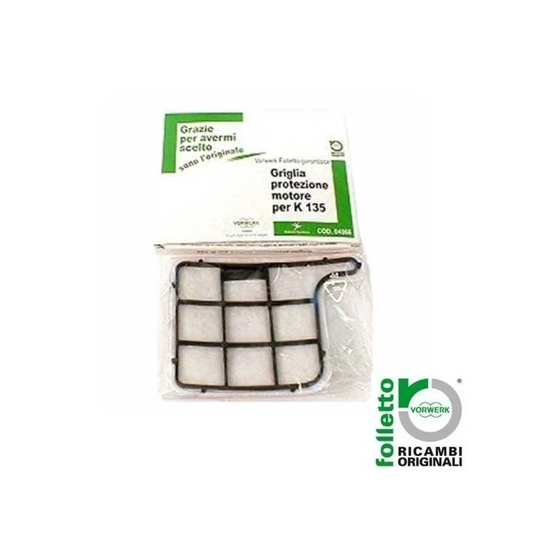 Griglia protezione motore FOLLETTO VK 135 136 originale - Vorwerk Originali