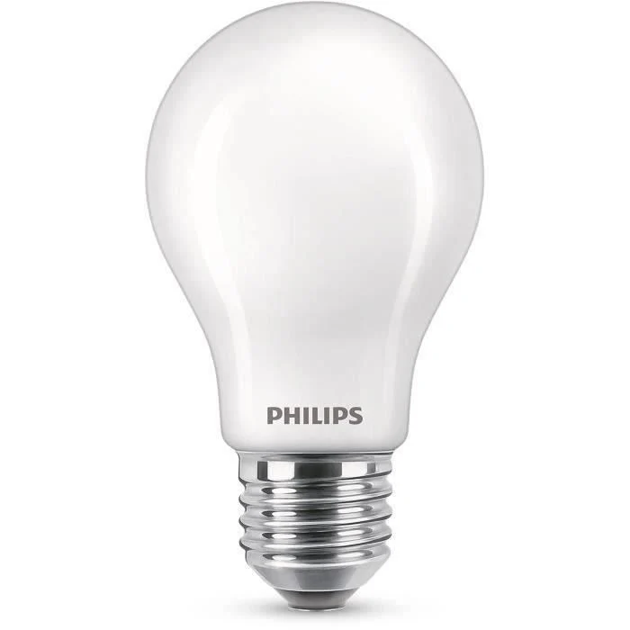 Lampadina LED Philips Equivalente 75W E27 Bianco freddo non dimmerabile, vetro, set di 2