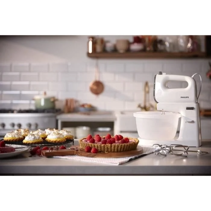 Miscelatore - PHILIPS - HR3745/00 - 450 W - 3 L - Bianco