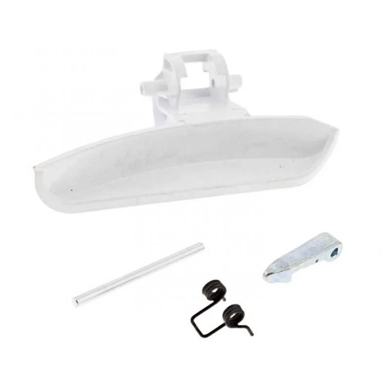 KIT MANIGLIA LEVA PORTA OBLO\' LAVATRICE REX ELECTROLUX AEG ORIGINALE 4055392858 - Electrolux Rex Aeg Zoppas