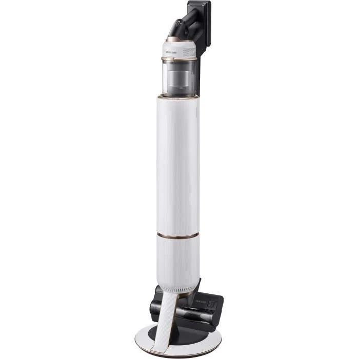 SAMSUNG Bespoke Jet Plus Pet VS20B95823W - Aspirapolvere + Clean Station 2.0 - 580 W - 210 AW