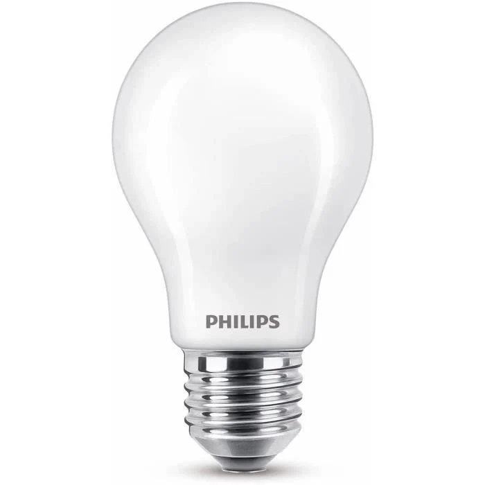 Philips, pacchetto di 3 lampadine a LED E27 60W, bianco caldo