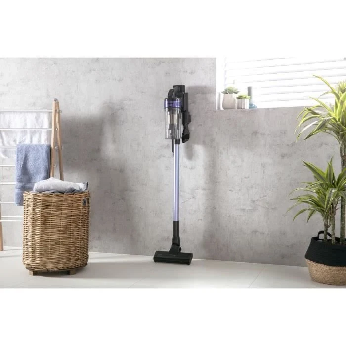 SAMSUNG VS15A6031R4 - Aspirapolvere elettrico 150 AW - Aspirazione multiciclonica JET 60 - Filtrazione HEPA - Autonomia 40min