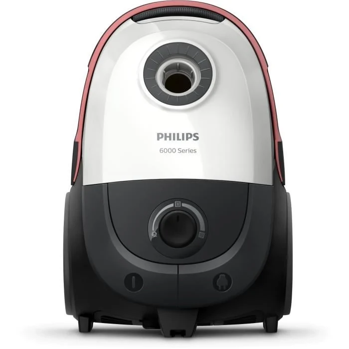 Aspirapolvere a traino con sacco - PHILIPS XD6122/12 - 900 W - 4 L - Bianco polare