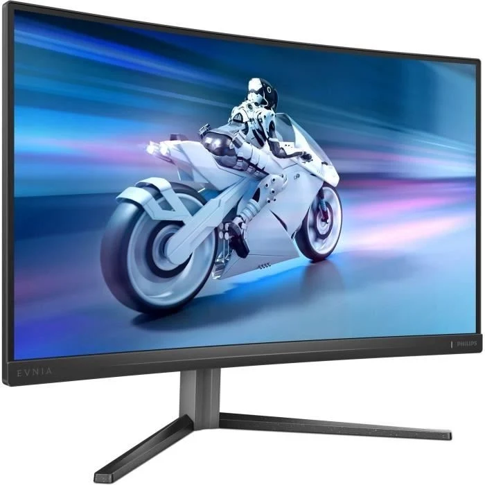 Schermo PC - PHILIPS - Evnia 27M2C5200W - 27 FHD - Pannello curvo Fast VA - 280Hz - 0,3ms - HDMI/DP - Nero