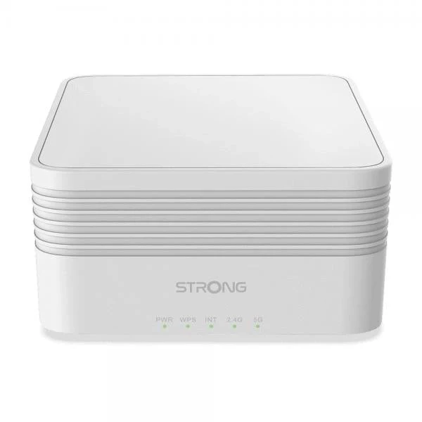 MESHAX3000ADD sistema Wi-Fi Mesh Dual-band (2.4 GHz / 5 GHz) Wi-Fi 6 (802.11ax) Bianco 3 Interno