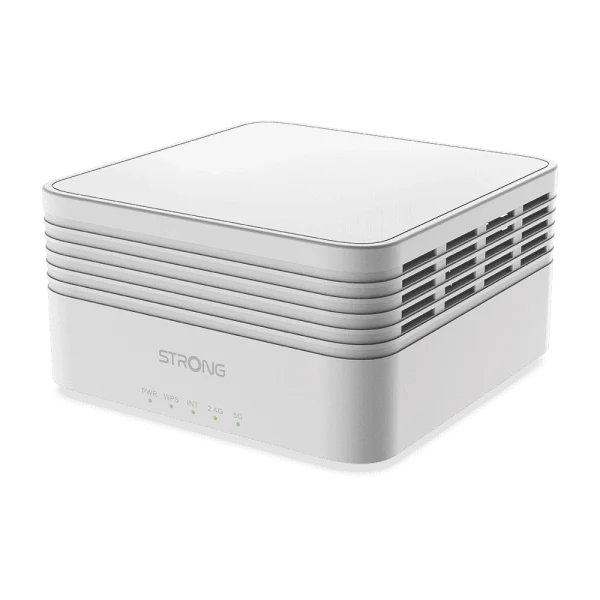 MESHAX3000ADD sistema Wi-Fi Mesh Dual-band (2.4 GHz / 5 GHz) Wi-Fi 6 (802.11ax) Bianco 3 Interno