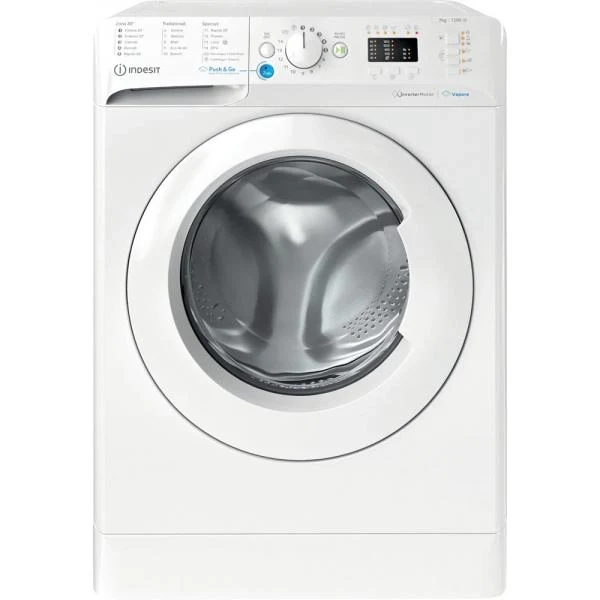 Indesit Lavatrice 7kg Slim Innex Vapore B 1200giri Bwsa 7125x Wv It