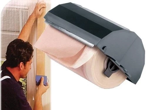 DISPENSERE CON LAMA TAGLIACARTE STRAPPACARTA PER BOBINE CARTA PICCOLE