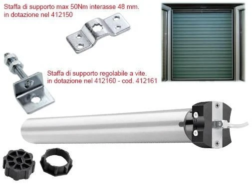 MOTORI PER AVVOLGIBILI FINO A 35 KG - 145WATT ART. MS45 SM20H