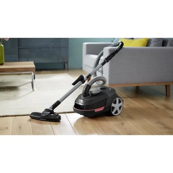 Aspirapolvere a bidone con sacco - PHILIPS - XD5123/10 - 900 W - 4 L - Nero