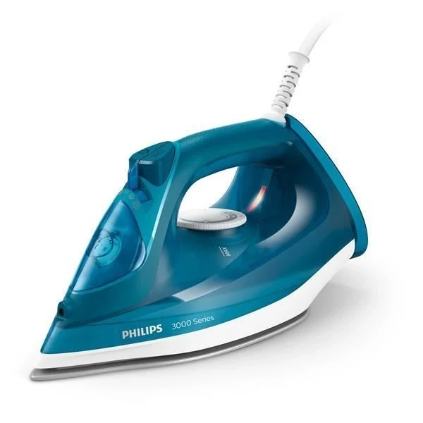 Ferro da stiro PHILIPS serie 3000 DST3040/70, 2400 W, pressatura 200 g/min, uscita vapore 40 g/min