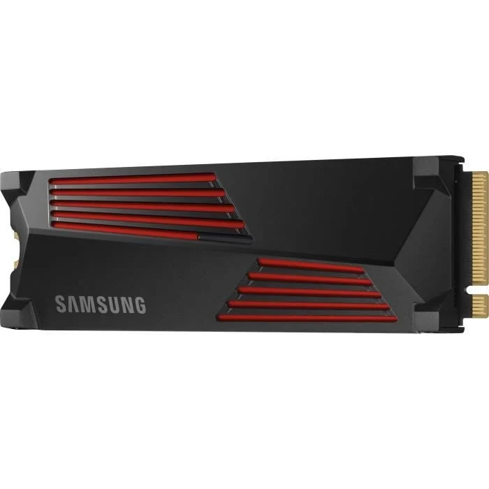 SAMSUNG - 990 PRO - SSD interno - 1 TB - Con dissipatore di calore - PCIe 4.0 - NVMe 2.0 - M2 2280 - Fino a 7450 MB/s (MZ-V9P1T0GW)