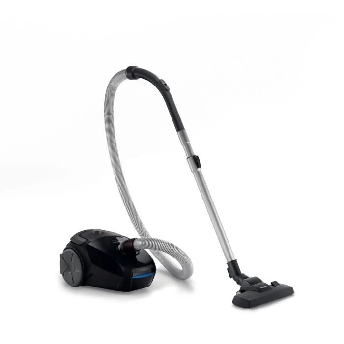 Aspirapolvere a bidone con sacco - PHILIPS FC8241/09 - 900 W - 77 dB - Nero intenso