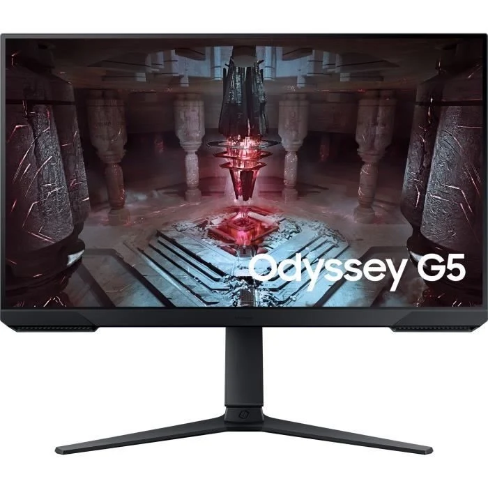Schermo per PC Gamer - SAMSUNG - ODYSSEY G5 S27CG510EU - 27 WQHD - Pannello VA - 1 ms - 165 Hz - HDMI / DP - FreeSync Premium