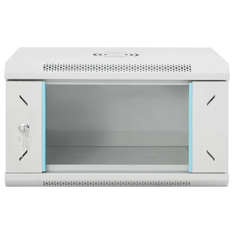 Armadietto di Rete a Parete 6U da 19" IP20 53x40x30 cm