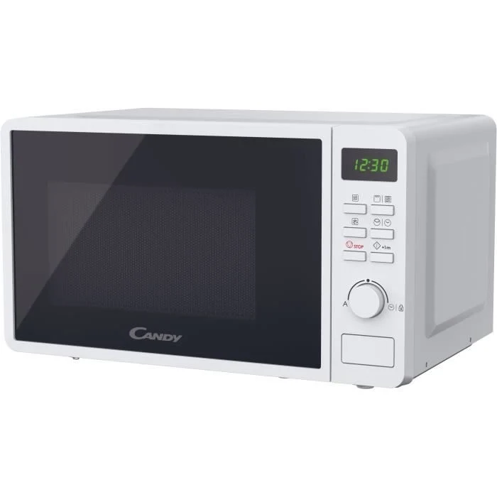 CMGA20SDLWLI Microonde CANDY Idea Grill - 20 L - MO: 700 W - Grill: 800 W - IU digitale - 5 livelli di potenza - Bianco