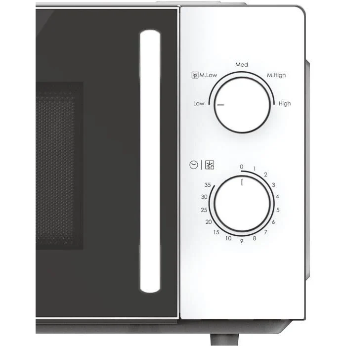 CMW20SMWLI Microonde Mono CANDY Idea - 20 L - MO: 700 W - UI meccanico - 5 livelli di potenza - Bianco