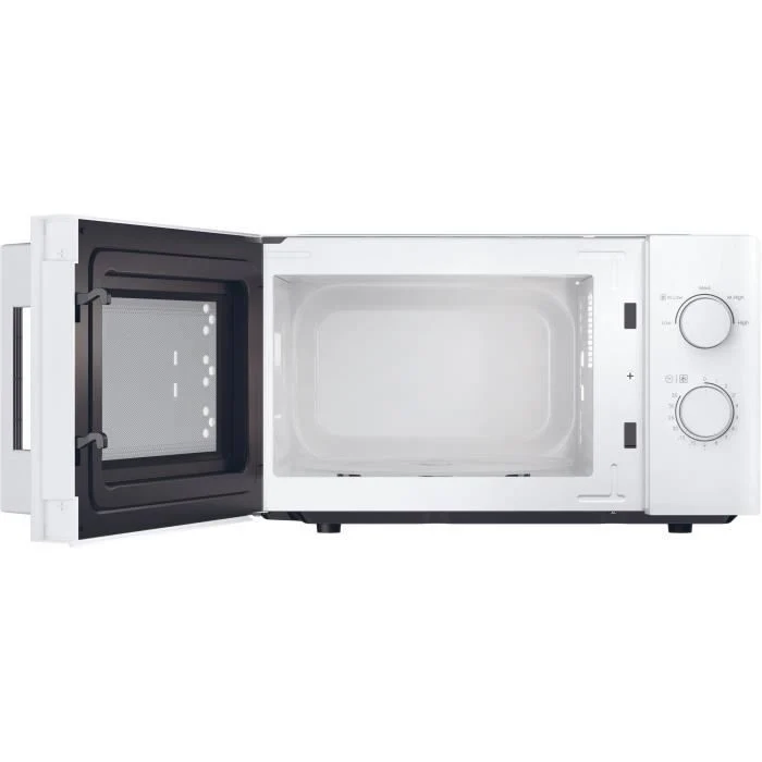 CMW20SMWLI Microonde Mono CANDY Idea - 20 L - MO: 700 W - UI meccanico - 5 livelli di potenza - Bianco