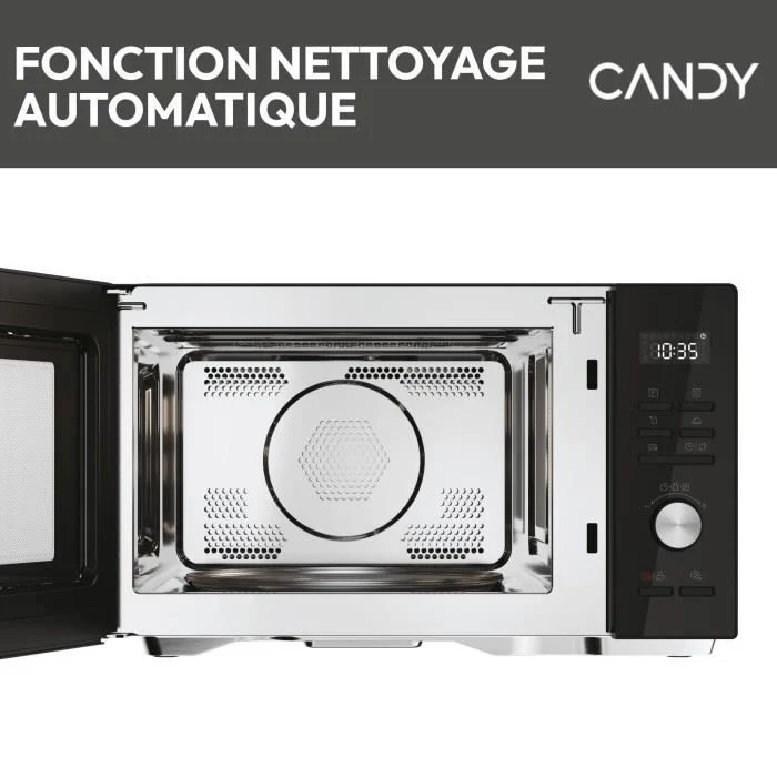 CMCA29EDLB Microonde combinato 29 L MO: 1000 W - Grill: 1000 W - Cavità in acciaio inossidabile - UI digitale Funzione bassa temperatura