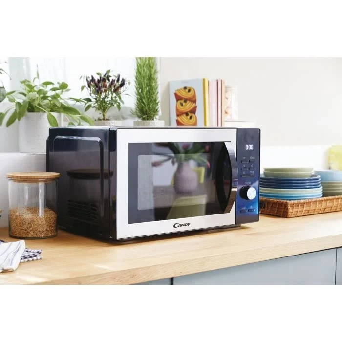 CMCA29EDLB Microonde combinato 29 L MO: 1000 W - Grill: 1000 W - Cavità in acciaio inossidabile - UI digitale Funzione bassa temperatura