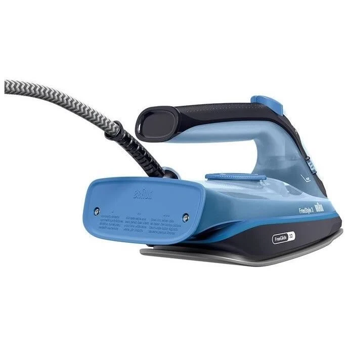 Braun FI3194 BK freestyle 3 - ferro a vapore - potenza 2400 W - vapore costante 45 g/min premendo 200 g/min - suola superceica
