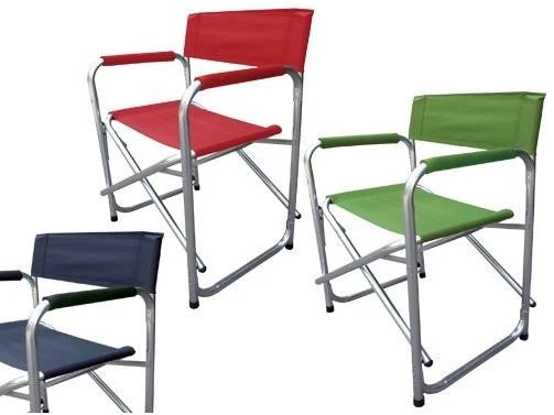 2PZ SEDIE SEDIA POLTRONA REGIA BLU/ ROSSA /VERDE 56x46xH80 ARREDO GIARDINO