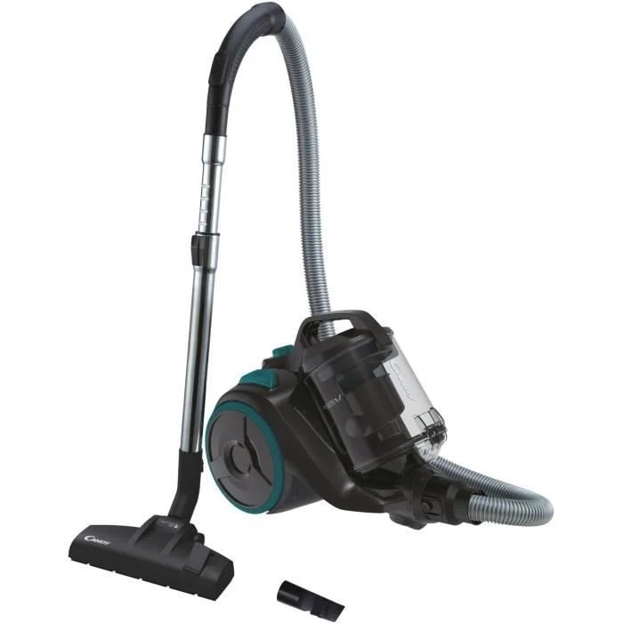 Aspirapolvere senza sacchetto - CANDY CAF34HM - 800 W - Cassetta 2,5 L - 79 dBA - Filtro HEPA 13 lavabile