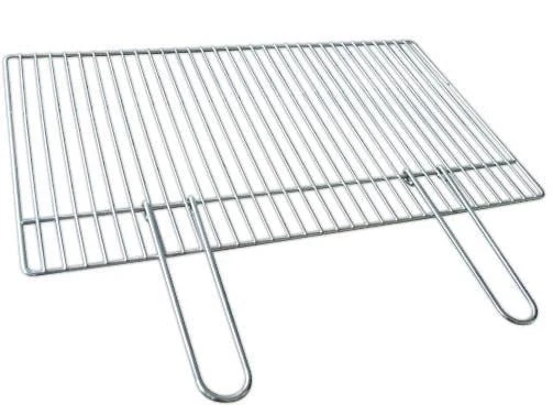 GRIGLIA GRIGLIE GRATICOLA BISTECCHIERA PER BARBECUE IN CEMENTO BETON 45X33