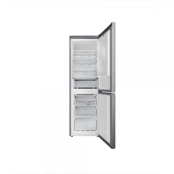 Hotpoint Frigo Combinato 335lt E No Frost Silver Hafc8 To32sx