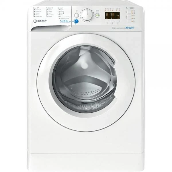 Indesit Lavatrice 7kg D 1000giri Display Led Bwa 71083x W It