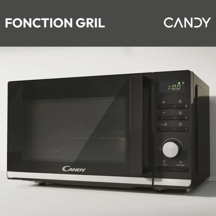 CMGA20TNDB Grill per microonde CANDY Moderna - 20 L - MO 700 W - Grill 1000 W - Interfaccia utente digitale