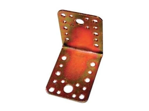 PIASTRE STAFFE GIUNZIONE PIEGATE ART.847 MM.65X85 - PZ 25