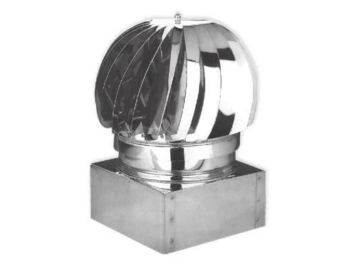 FUMAIOLO COMIGNOLO VENTOLINO ASPIRATORE FUMI TERMINALE RETTANG .ZINCATO CM.32X42