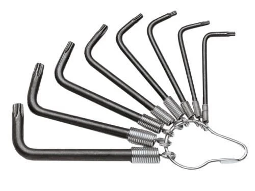 CHIAVI MASCHIO TORX IN SERIE BETA 97 TX ST8 SERIE DA 8PZ TASCABILI